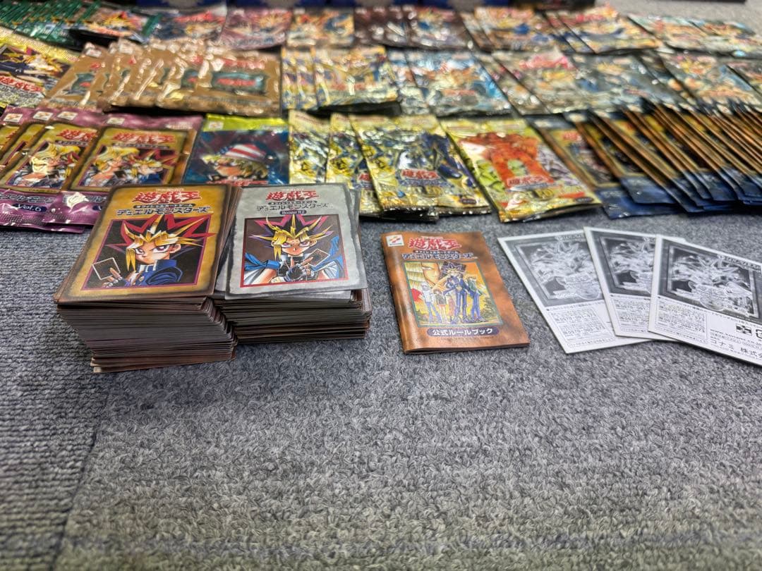遊戯王　空ボックス　空パック　缶　ゲーム　まとめ　ビギナーズパック