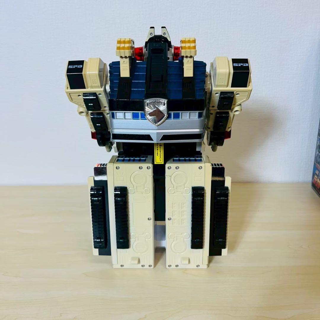 レア 箱説明書付 希少 DX デカベースロボ 変形 格納 レア デカレンジャー