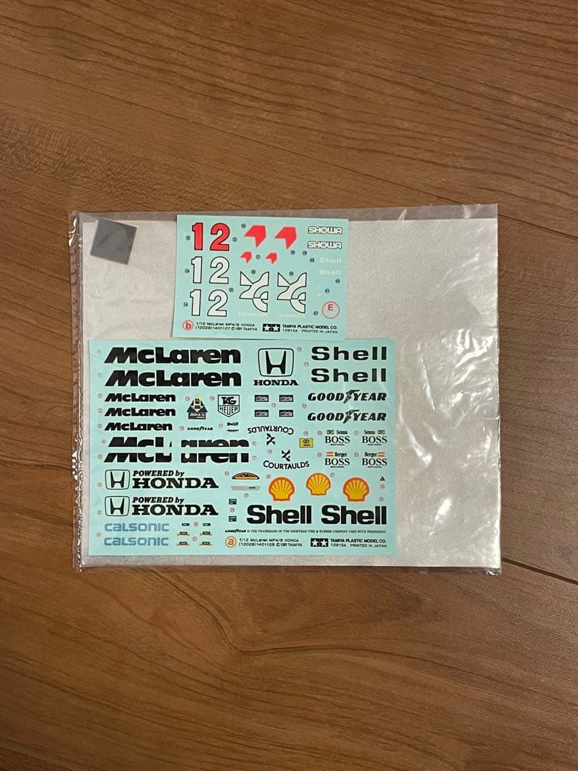 タミヤ マクラーレン ホンダ McLaren MP4/6 Honda 1/12