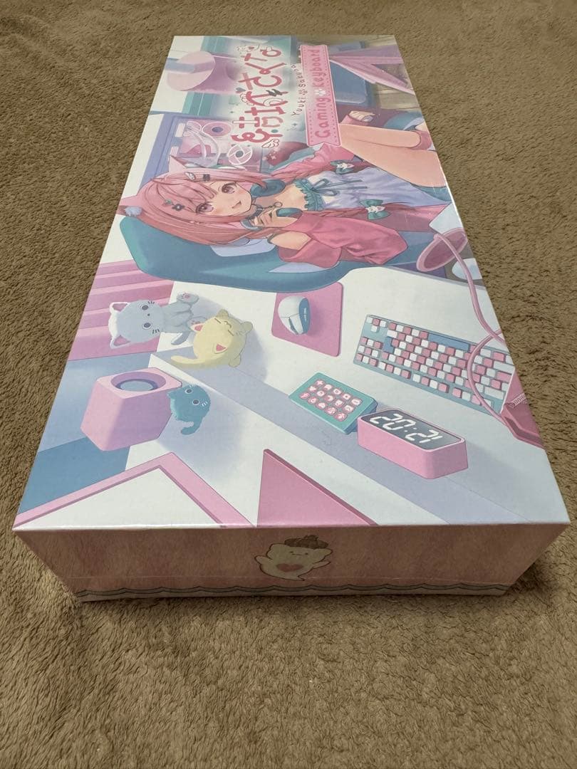 【結城さくな×AMICIS】ゲーミングキーボード 80HE 日本語配列