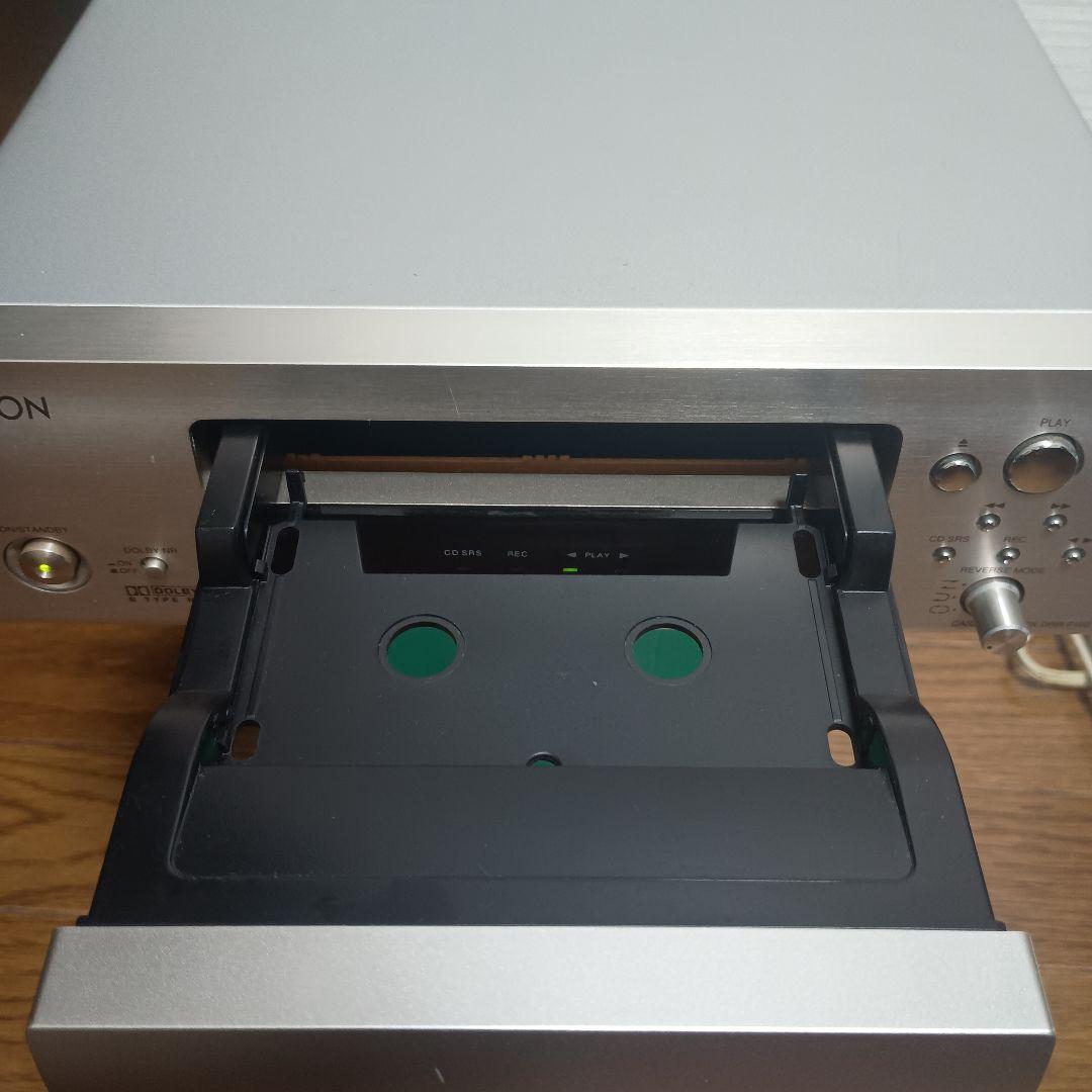 訳アリ DENONデノン ステレオカセットデッキDRR-F102本体のみ