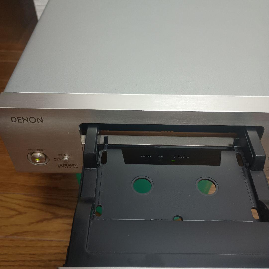 訳アリ DENONデノン ステレオカセットデッキDRR-F102本体のみ