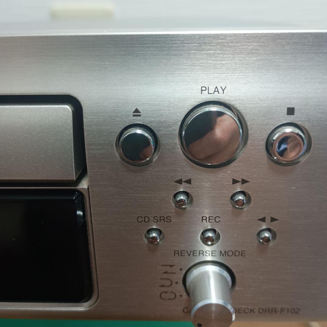 訳アリ DENONデノン ステレオカセットデッキDRR-F102本体のみ