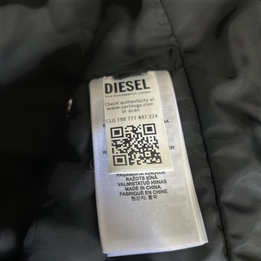 DIESELシングルライダースジャケット