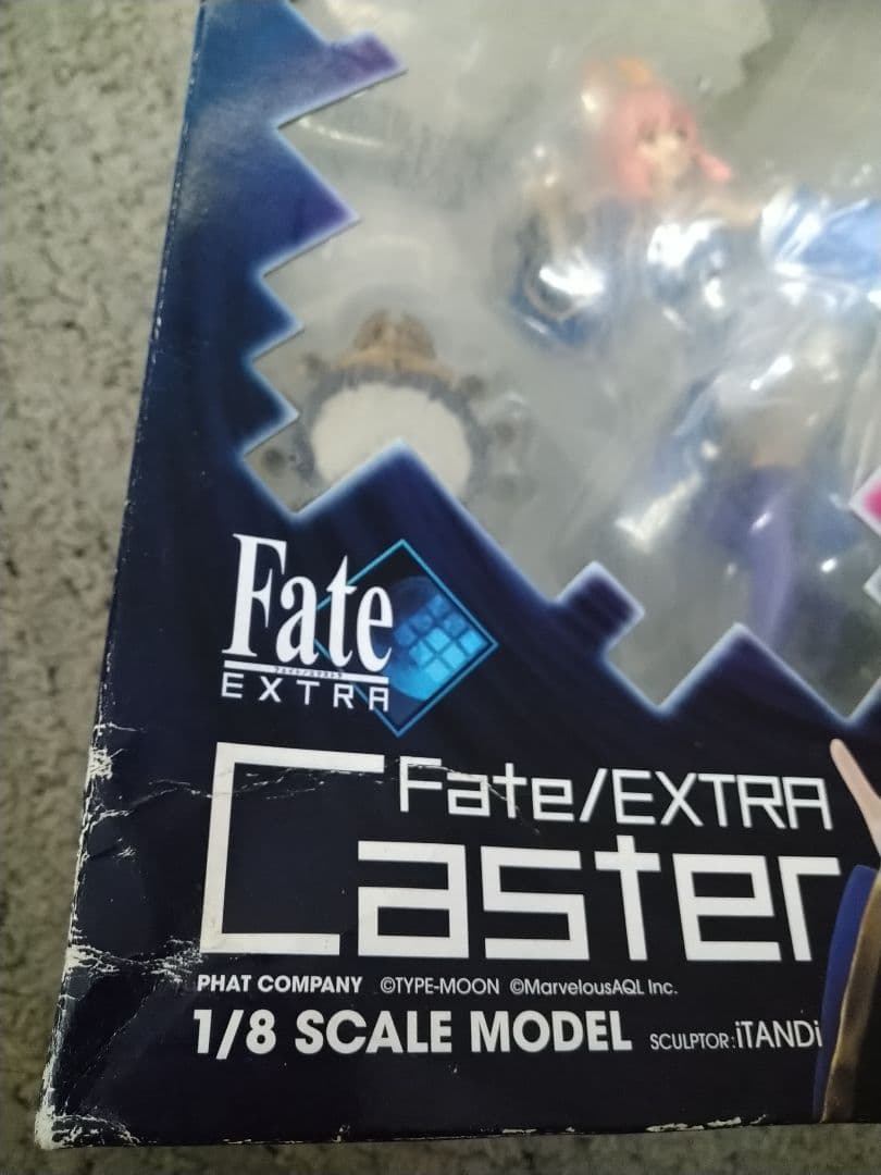 箱に色褪せいたみ有り　Fate/EXTRA キャスター 1/8 完成品フィギュア