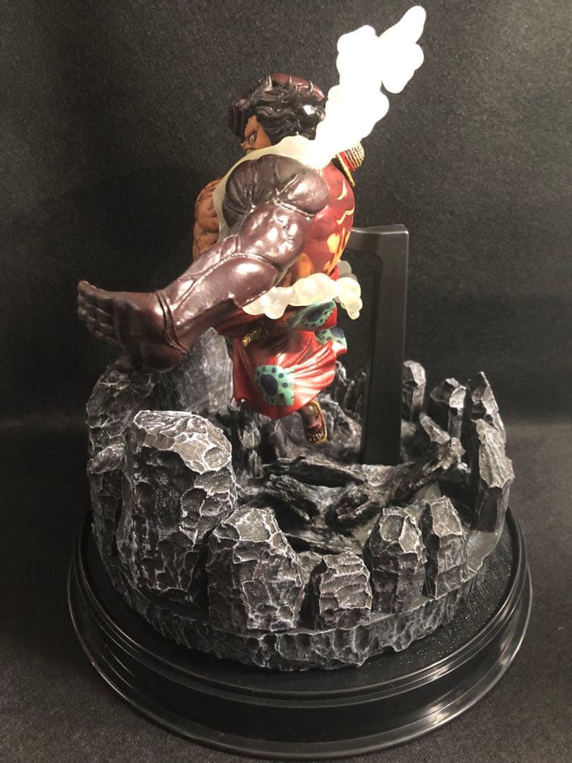 ワンピース☆ルフィ☆ギア4☆リペイントフィギュア☆KING OF ARTIST