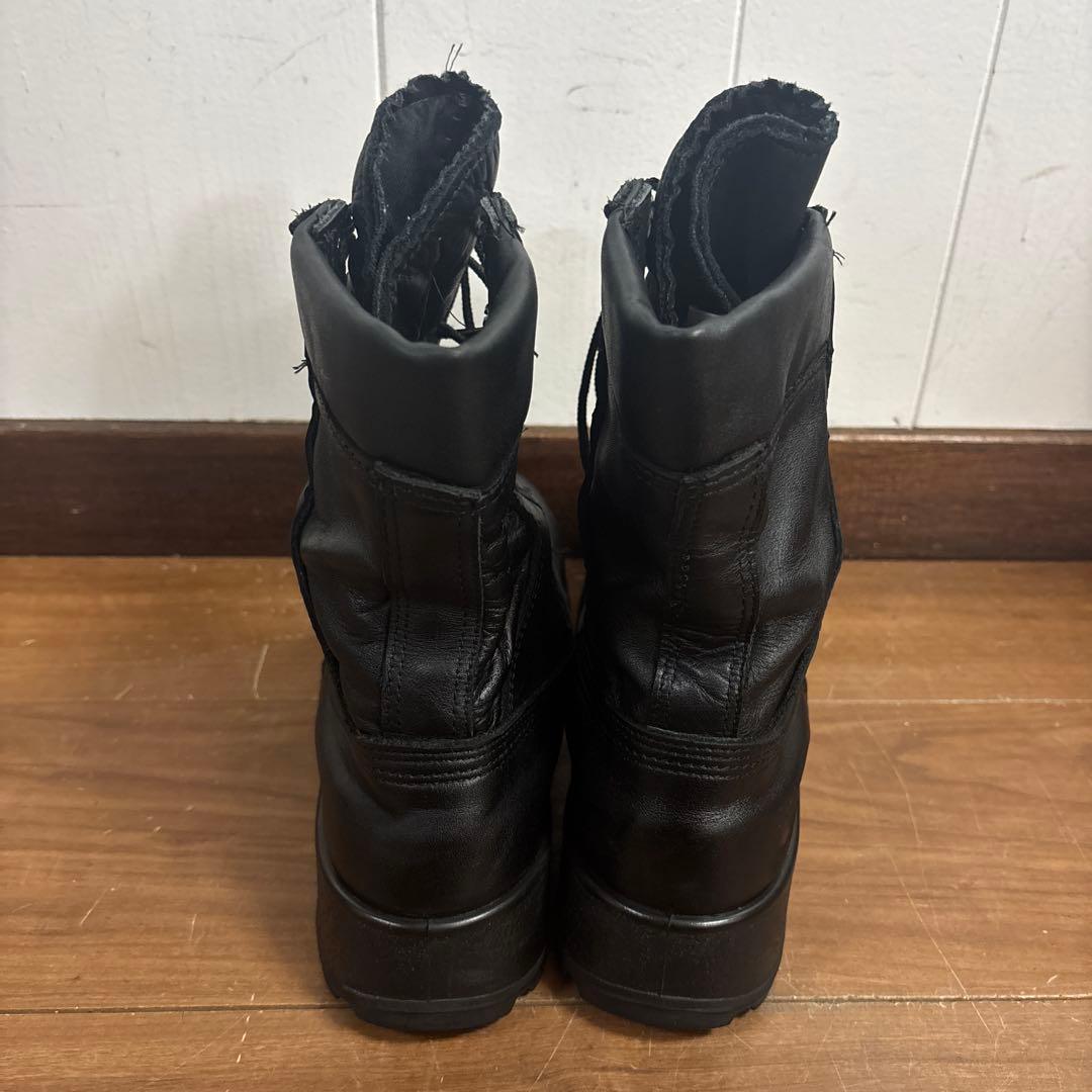 米軍　実物　US NAVY BELLEVILLE オールレザーブーツ　US8W