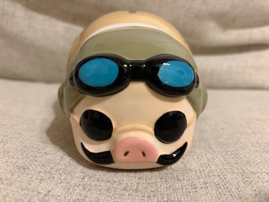 紅の豚　貯金箱　ジブリ