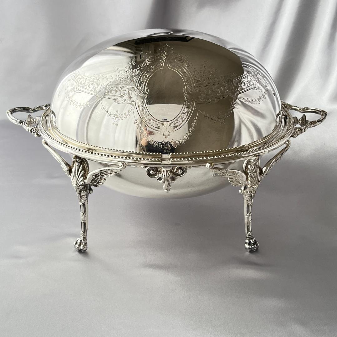 【英国】 ビクトリアン ブレッグファスト / ブッフェサーバー ロールトップ