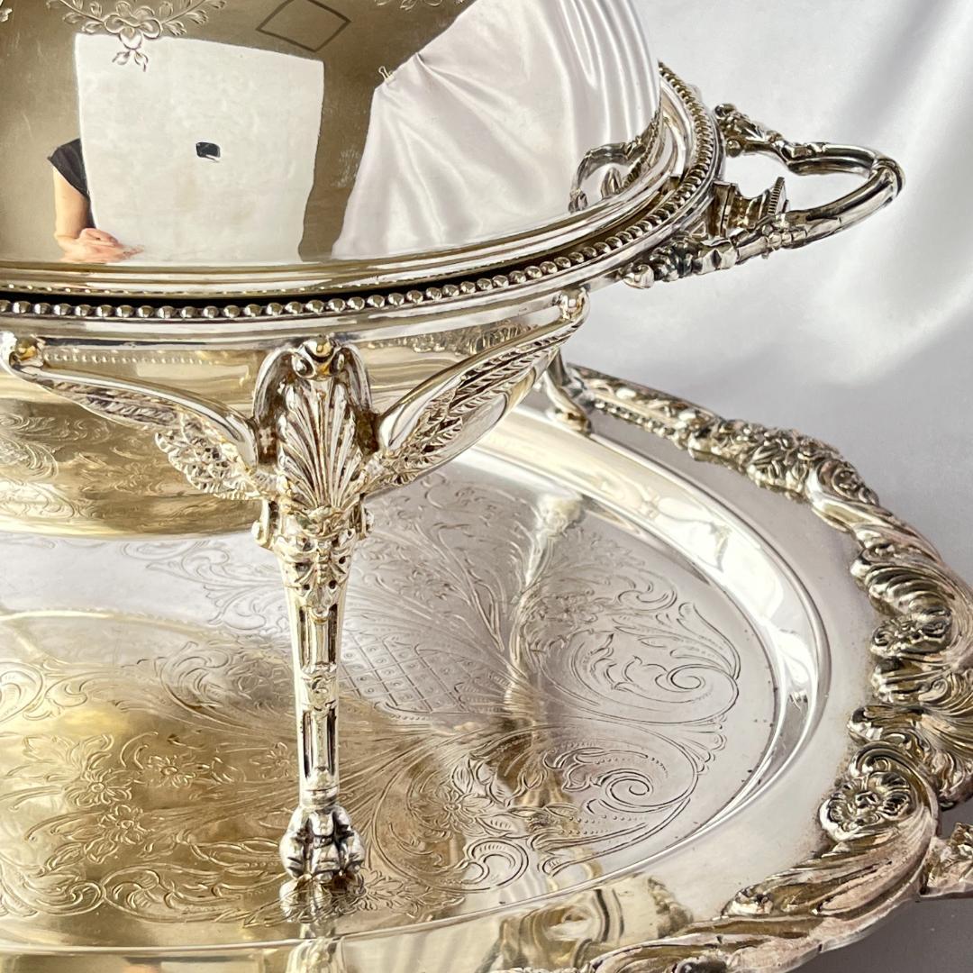 【英国】 ビクトリアン ブレッグファスト / ブッフェサーバー ロールトップ