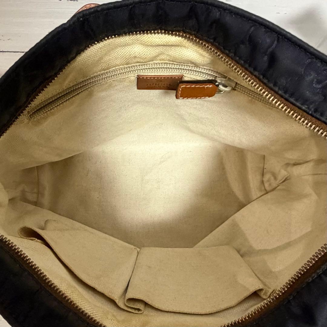 【正規品】グッチ GUCCI GG柄 ショルダーバッグ ネイビー 袋付 男女兼用