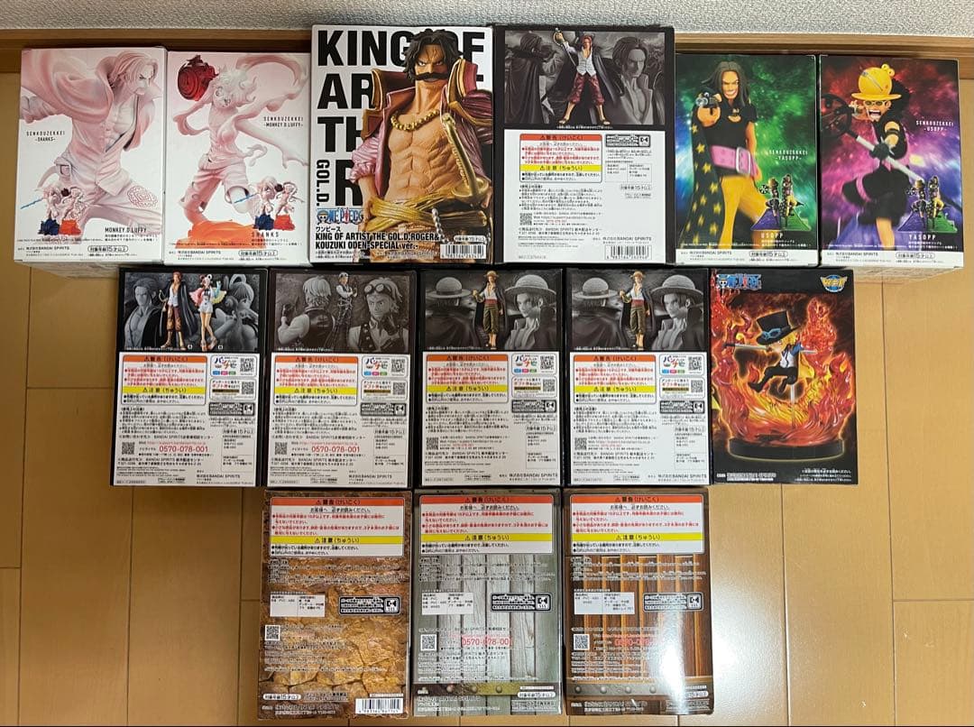 プライズフィギュア　ワンピース　まとめ売り　14体セット