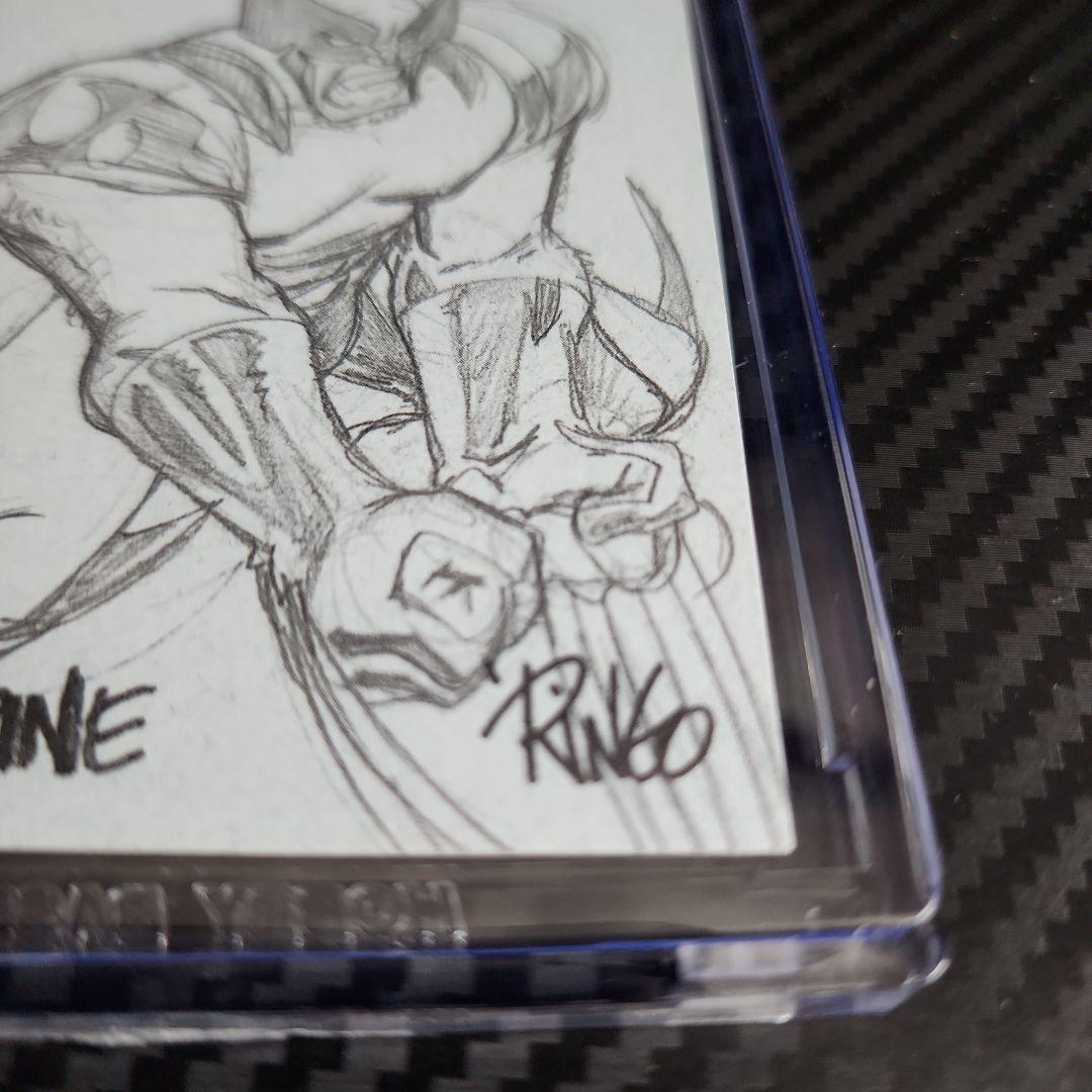 1998　skyBox　Sketchboard　blue　ウルヴァリン　青