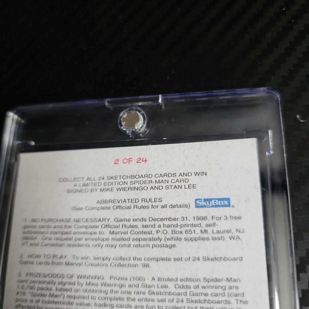 1998　skyBox　Sketchboard　blue　ウルヴァリン　青