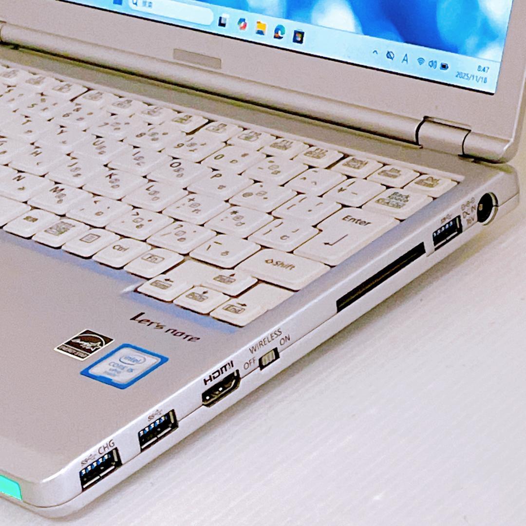 i5 軽量0.8kg Panasonic レッツノート SSD ノートパソコン