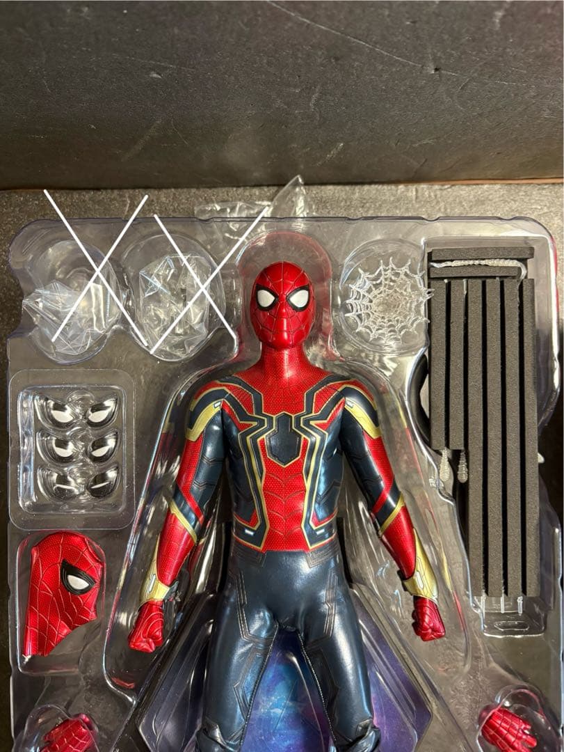 【ジャンク】ホットトイズ　アイアンスパイダー