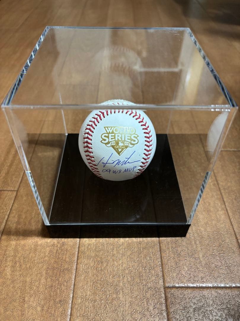 ヤンキース 松井秀喜　09ワールドシリーズ　直筆サインボール