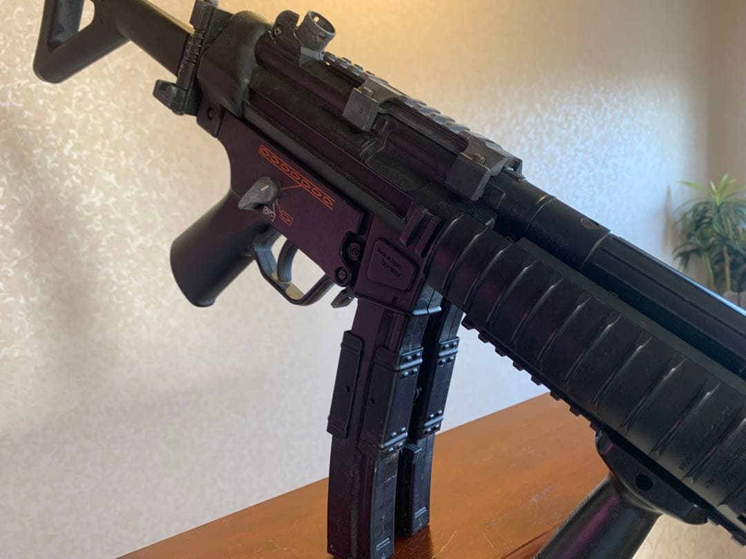 MP5 R.A.S 電動ガン ブラック サイレンサー付き