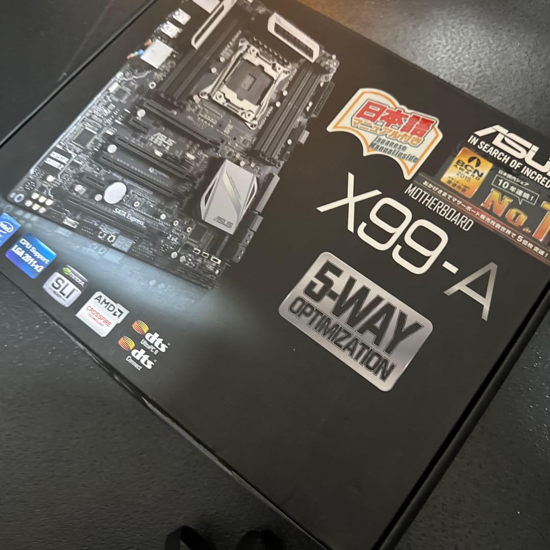 ASUS Ｘ99-A とi7-5820k