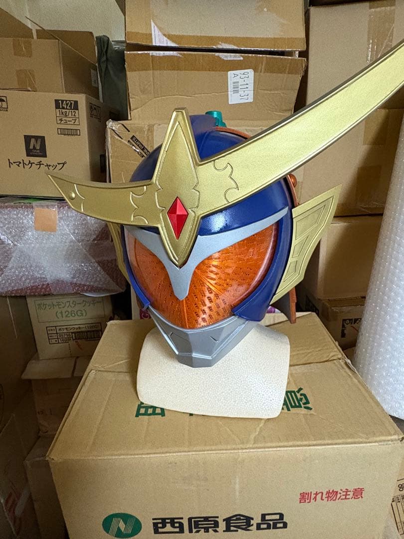 仮面ライダー 鎧武　マスク アトラク コスプレ　1/1 マスク　訳アリ品
