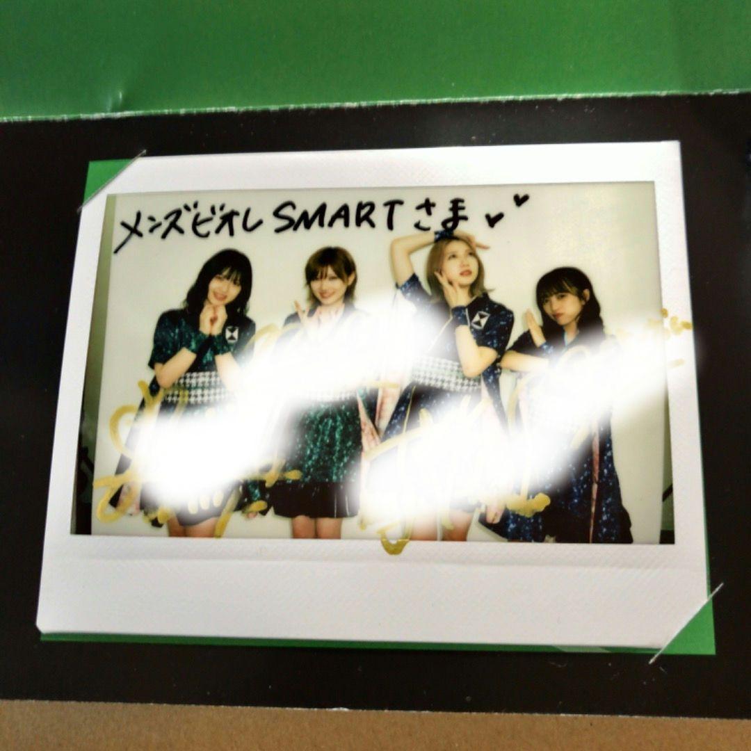 AKB48 直筆サイン入り チェキ 台紙付き メンズビオレ ゆうなぁもぎおん