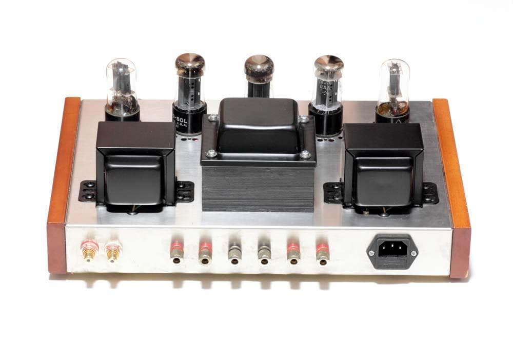 ３極パワー管 6CK4 ステレオパワーアンプ 動作品