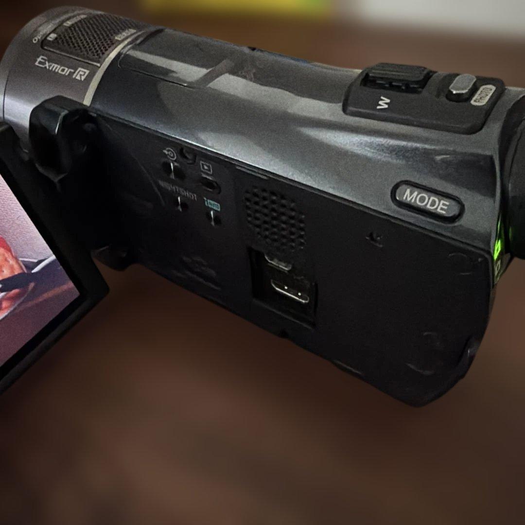 【ジャンク】SONY ビデオカメラHDR-CX550V