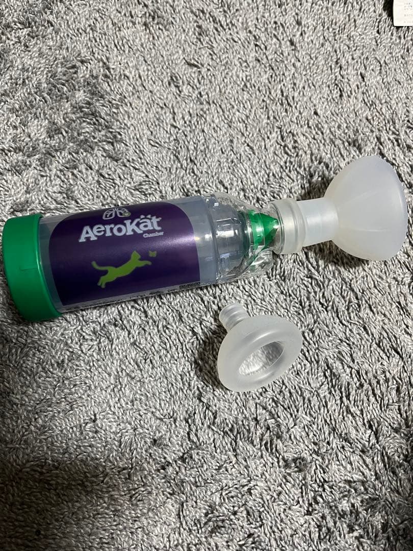 Aerokat 犬、猫用吸入器　チャンバー　エアロカット