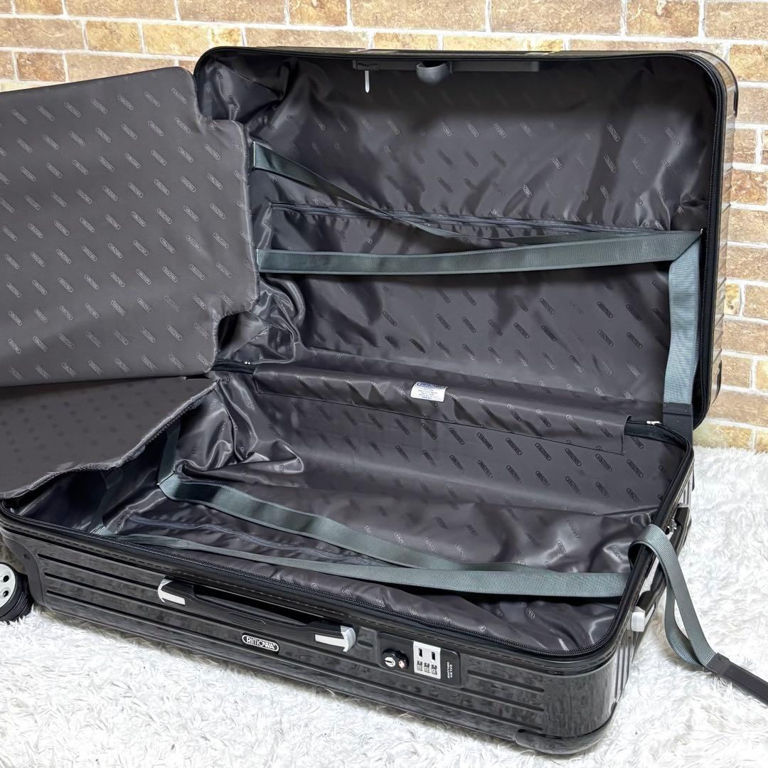 【美品】 リモワ サルサ デラックス 電子タグ キャリーケース 4輪 78L