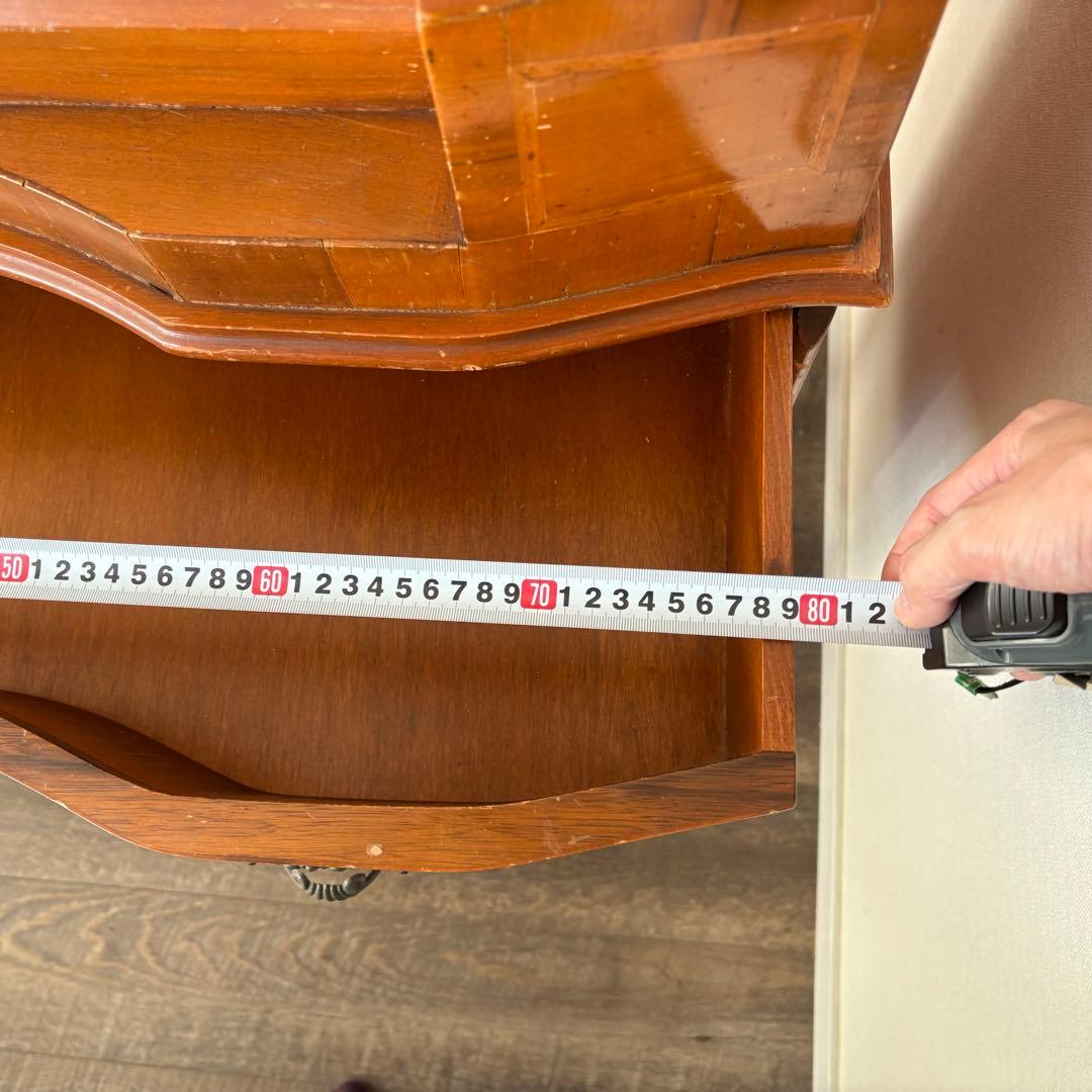 ヴィンテージ　イタリア製　ライティングビューロー　チェスト