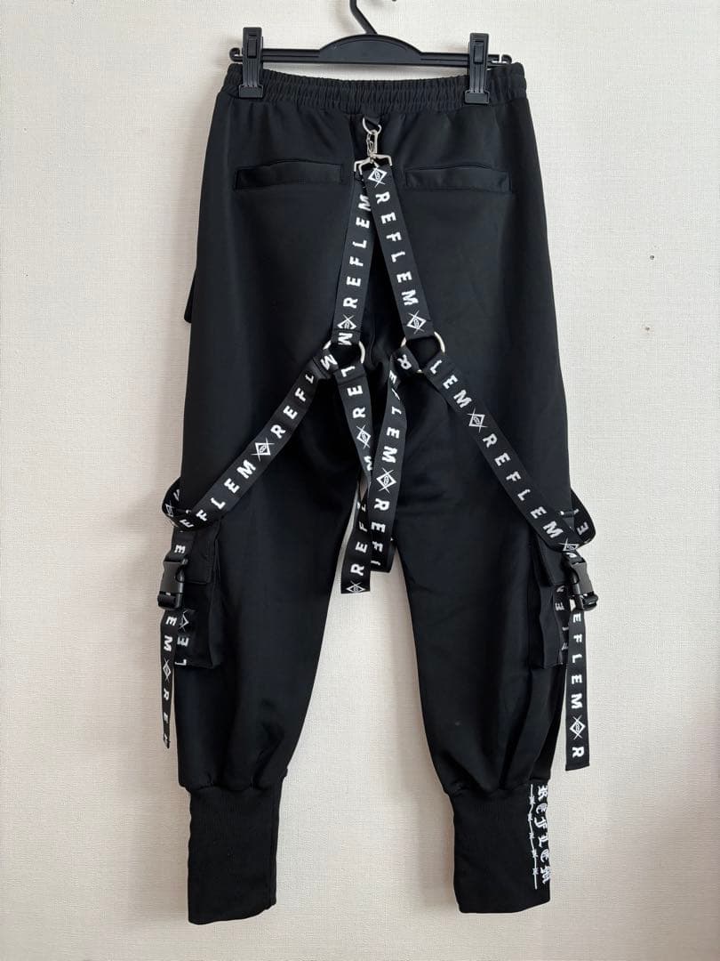 REFLEM レフレム ハーネスロゴベルトカーゴパンツ サイズフリー
