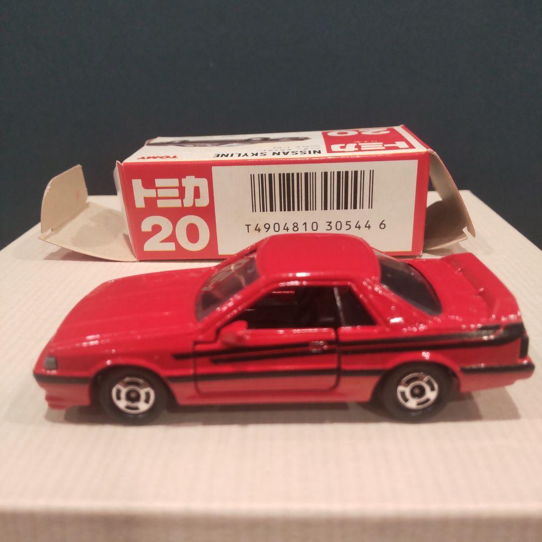 当時物トミカ NISSAN SKYLINE （赤 R31）