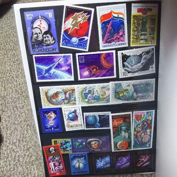 旧ソ連の宇宙切手  値下げしました