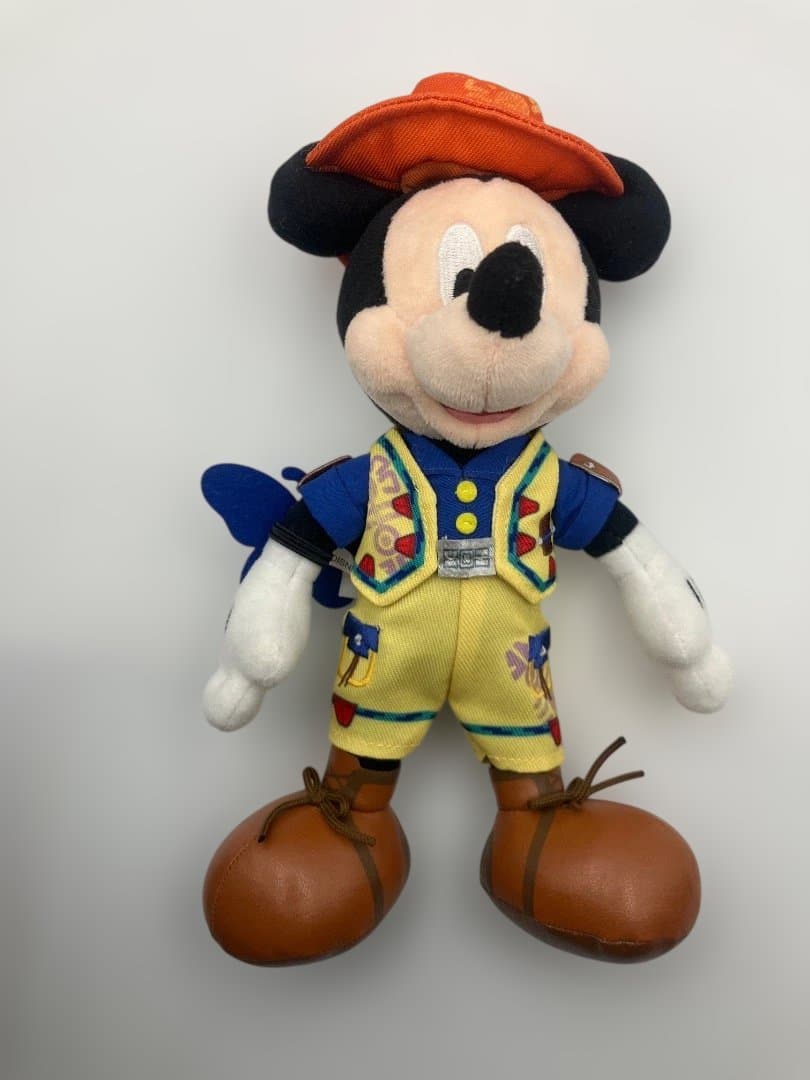 ディズニー トレイル ミッキー ミニー ぬいば ぬいぐるみバッジ