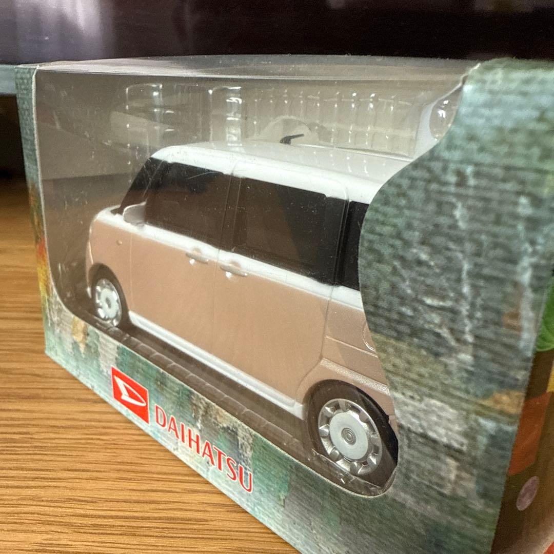 ダイハツ　ムーヴ キャンバス　プルバックカー　ミニカー