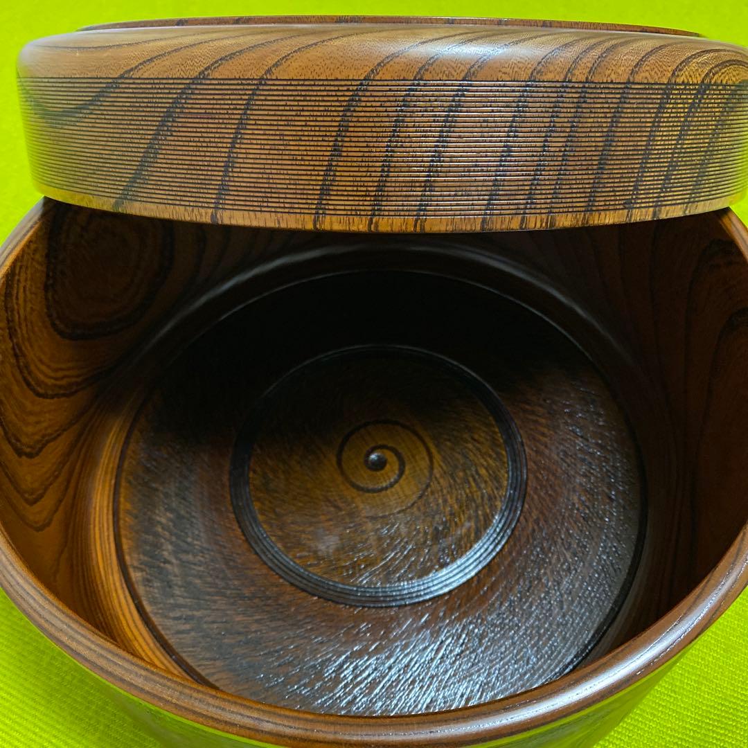 茶櫃　一刀彫　欅　漆塗り