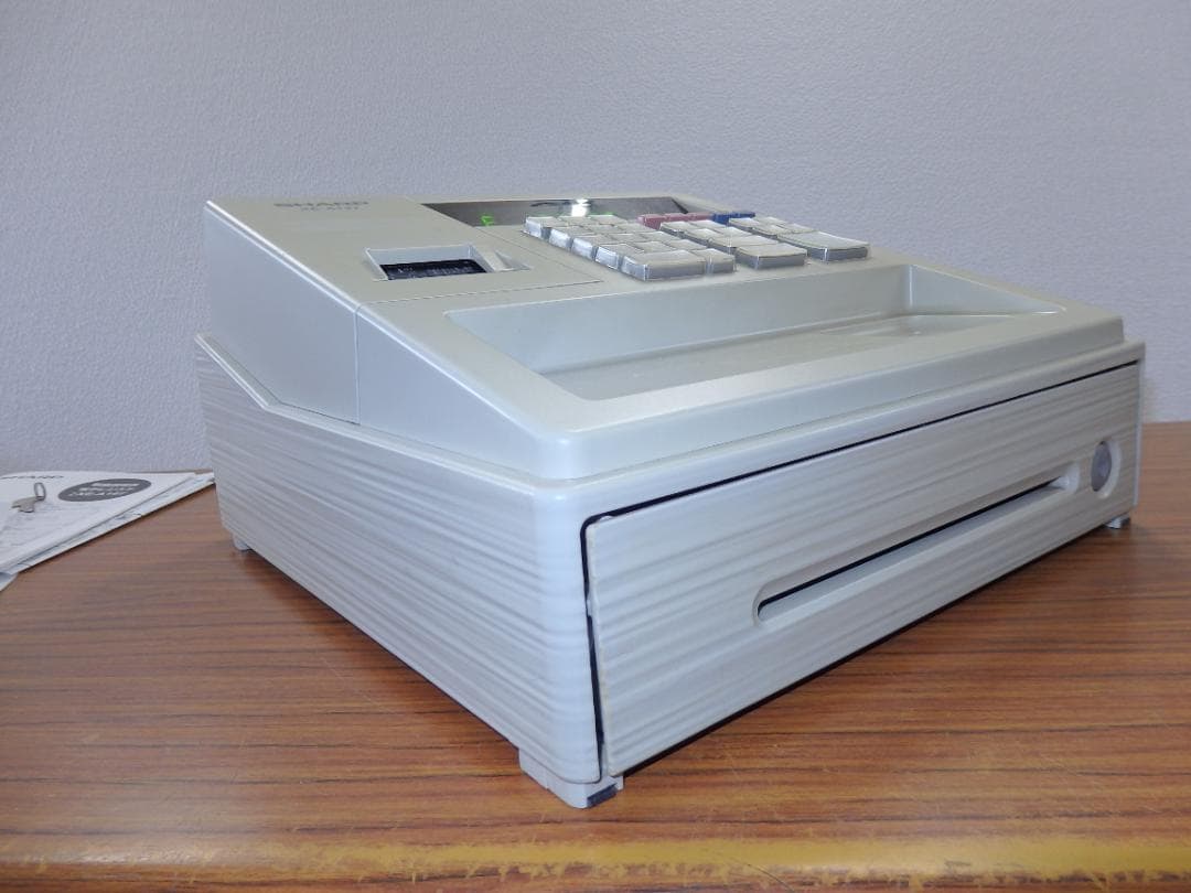 8110 設定無料 SHARP XE-A147-W 電子レジスター　軽減税率対応