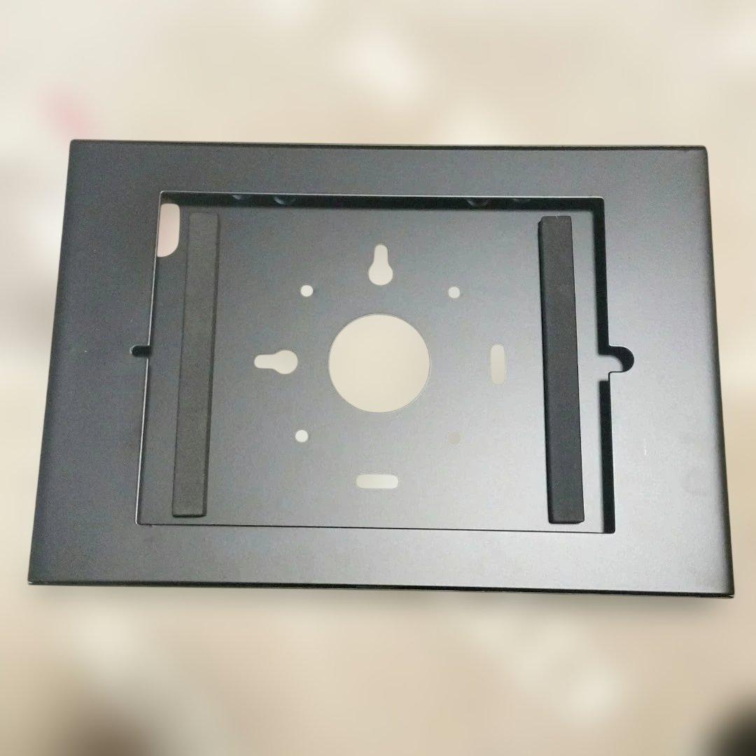 iPad盗難防止セキュリティスタンド ロック 360度回転 ブラック