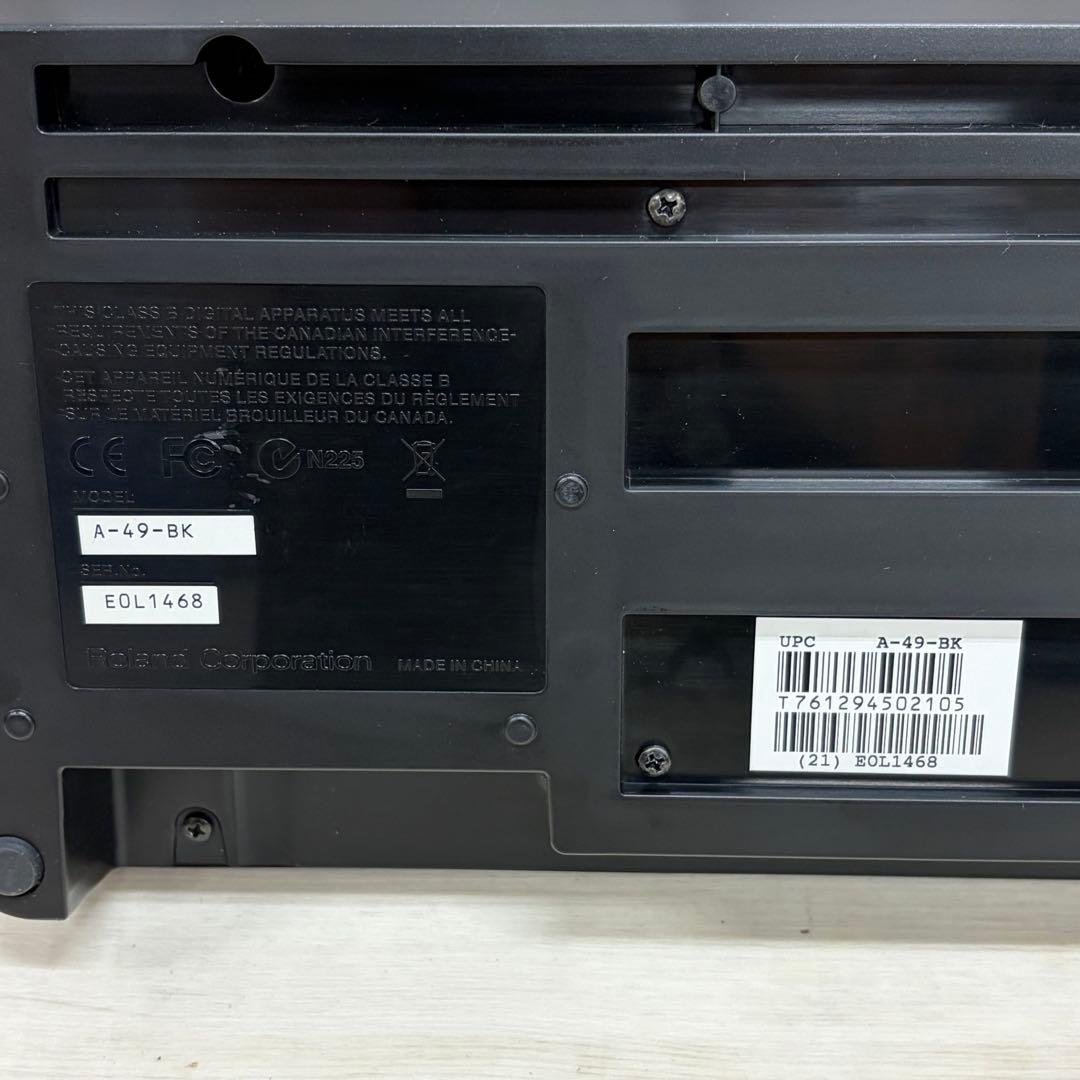 Roland ローランド 49鍵盤 USB MIDIキーボード A-49 ②