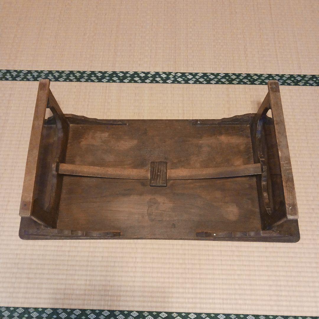 アンティーク机　古家具　寺小屋文机　座卓　明治~大正~昭和初期