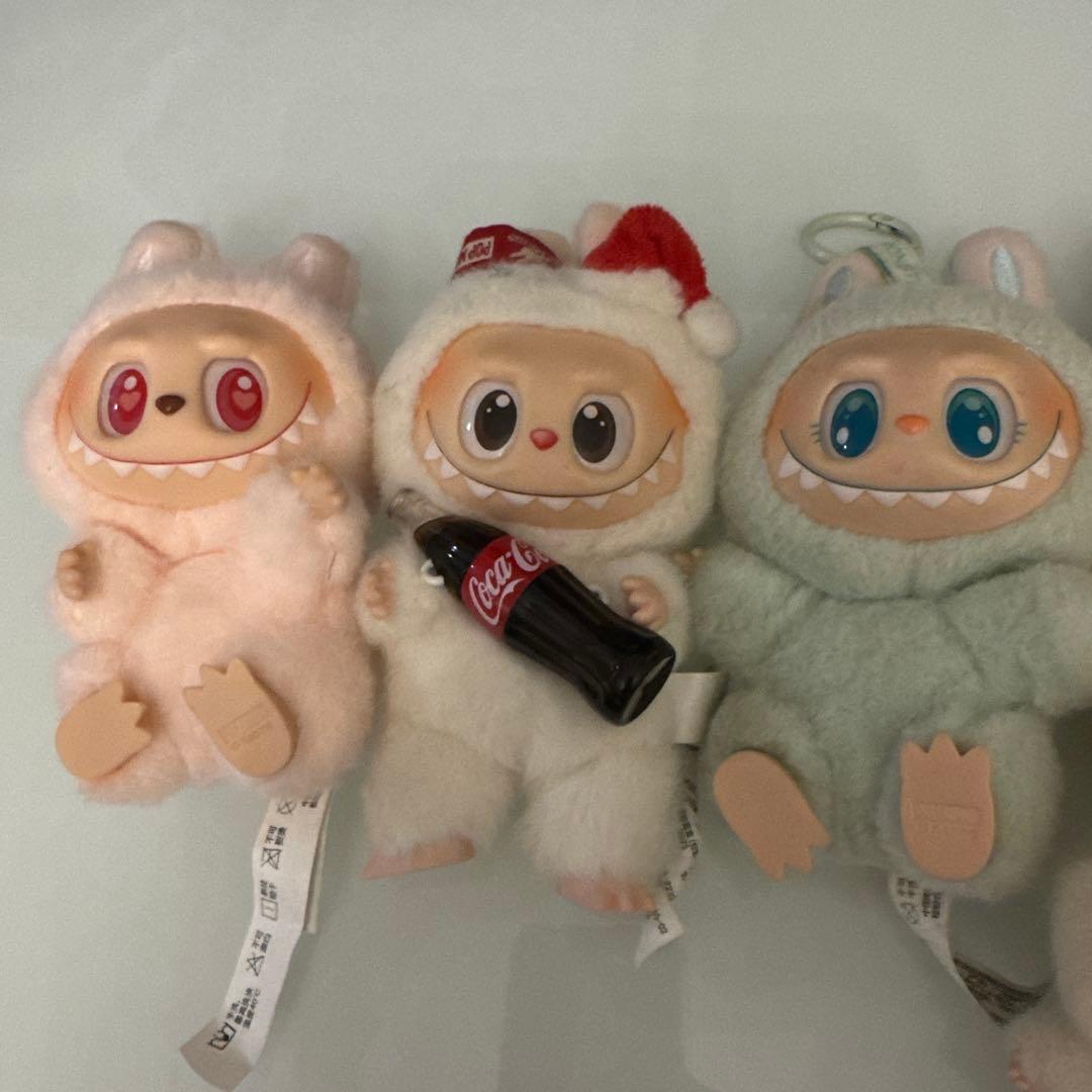 La bubu ぬいぐるみ・マスコットセット（多彩な色）