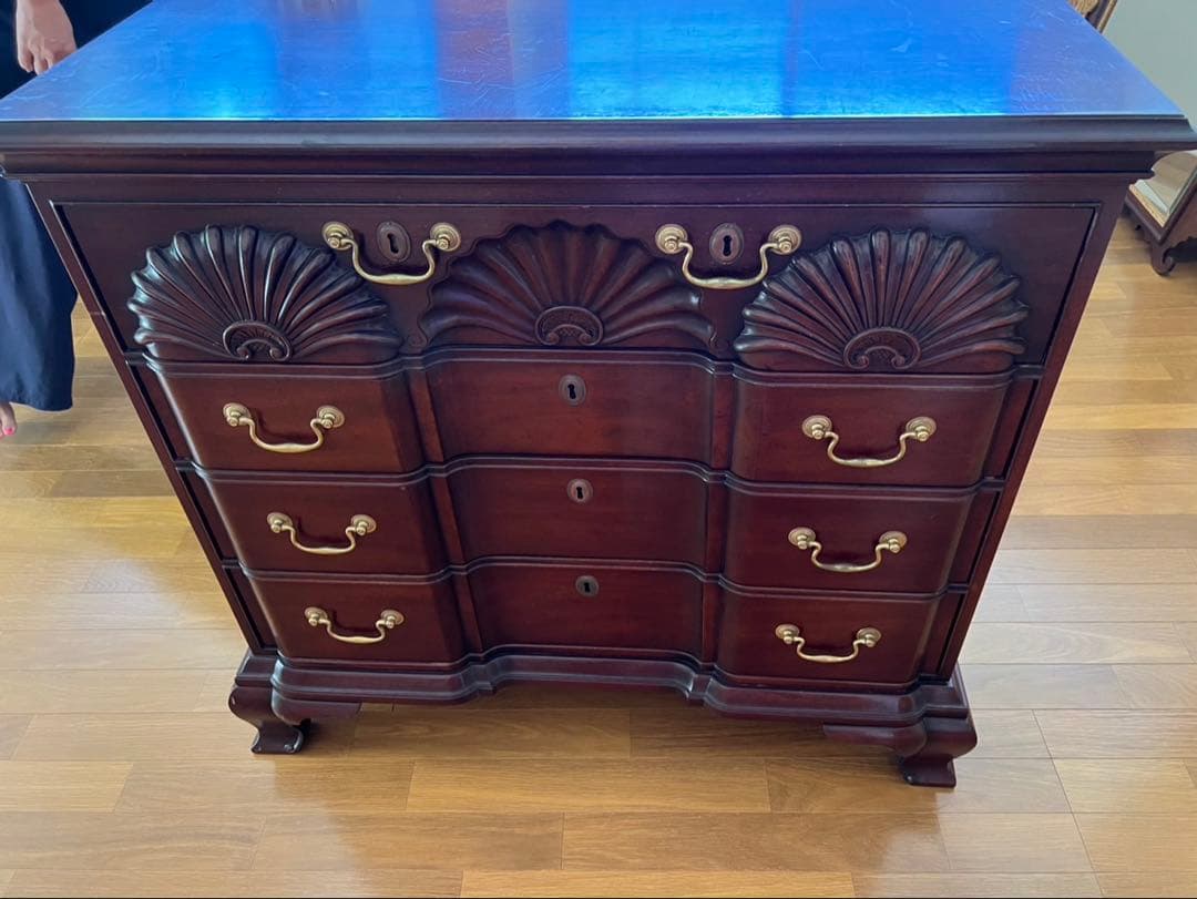 Kittinger クラシック木製チェスト 4引き出し