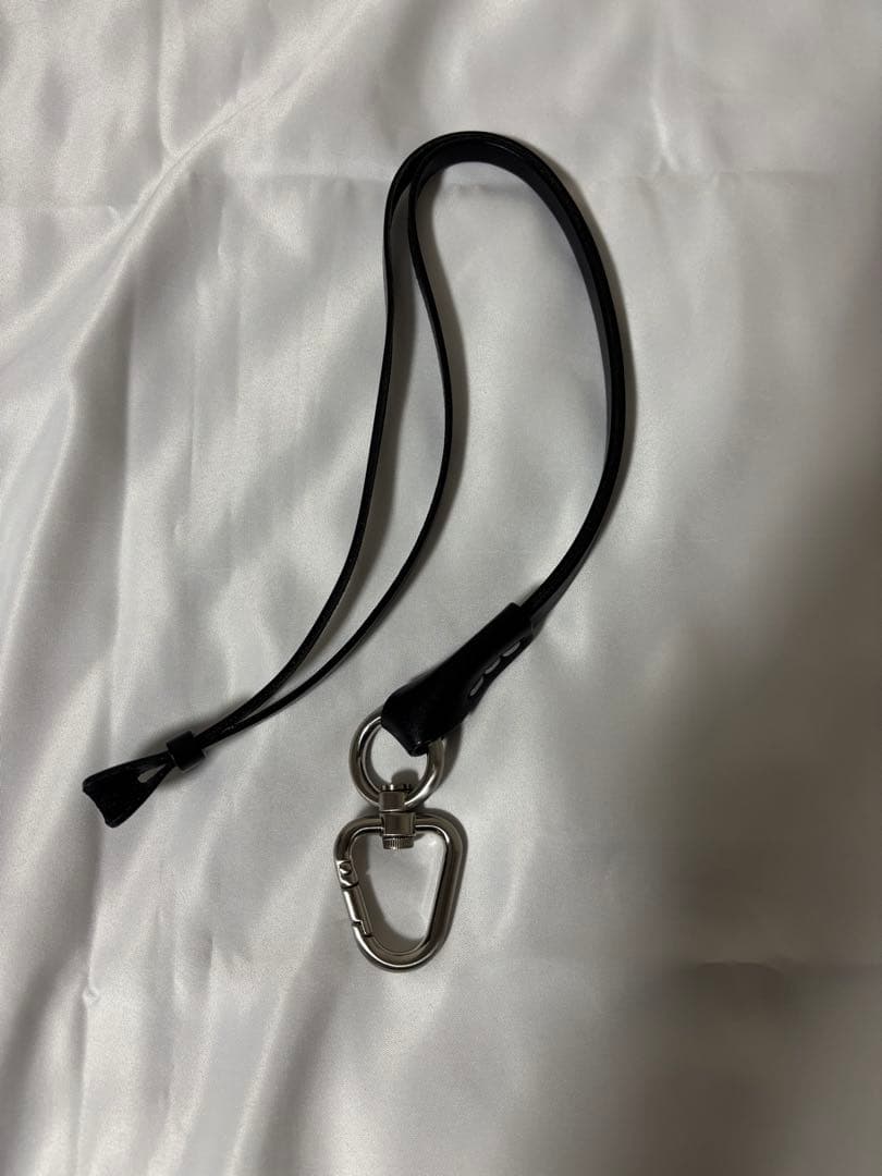 エンダースキーマ　ネックストラップ　ブラック　美品