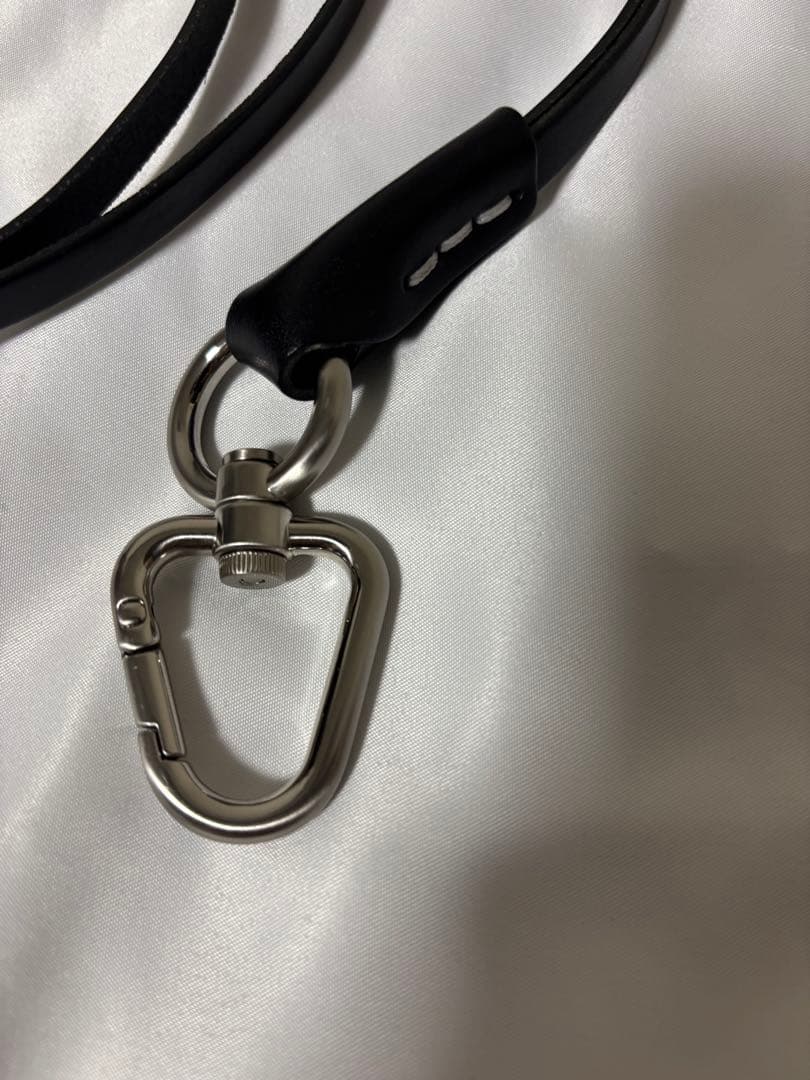 エンダースキーマ　ネックストラップ　ブラック　美品