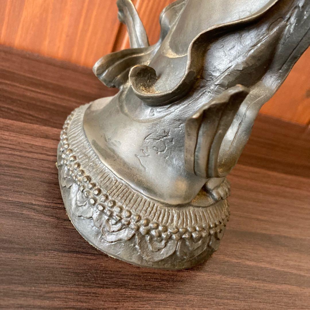 天平の調べ 山崎溥之作 フランクリン画廊 骨董 工芸 置物 古美術