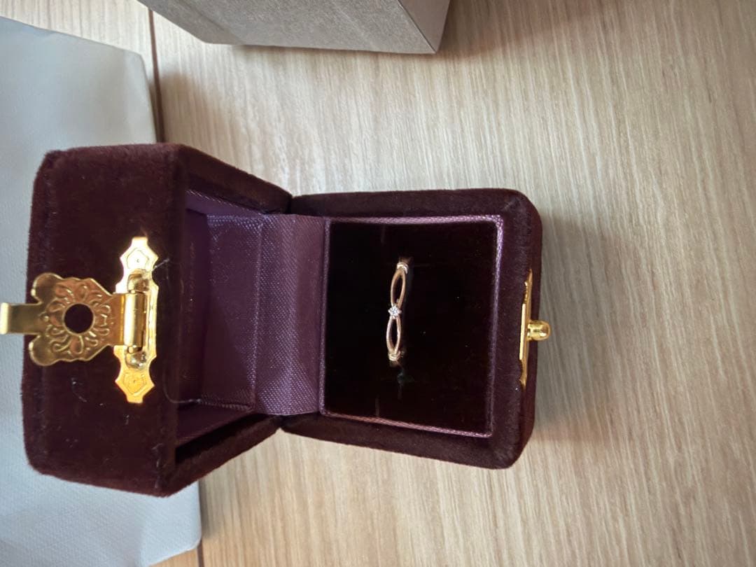 ete シンプルリング ピンキーリング　7号