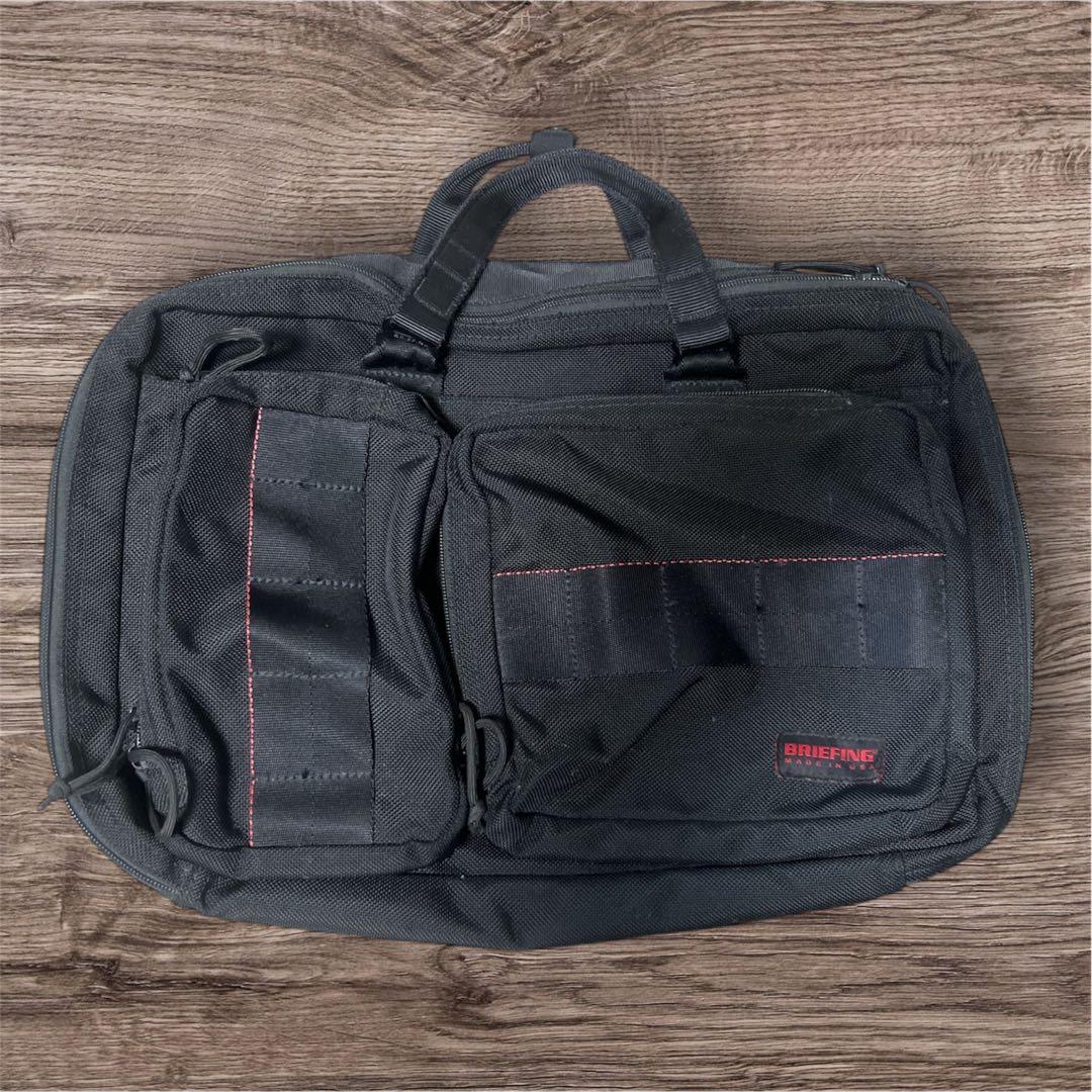 h*a様 BRIEFING ブラック ビジネスバッグ