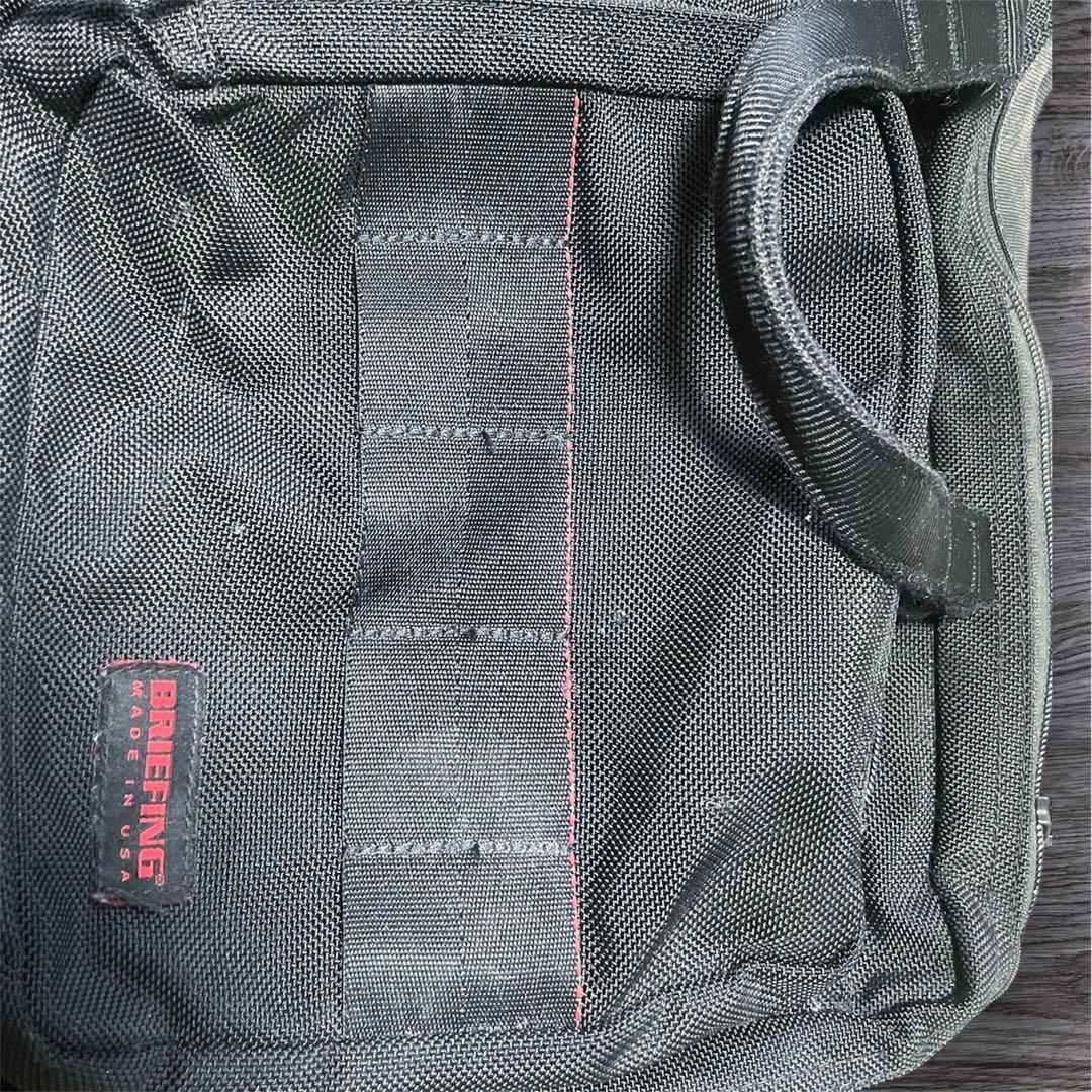 h*a様 BRIEFING ブラック ビジネスバッグ