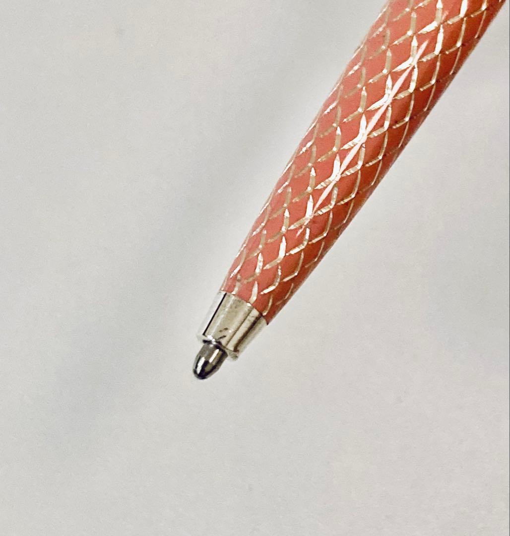ヘビ柄◆ティファニー 純銀ボールペン シルバー925 Tiffany ドイツ製