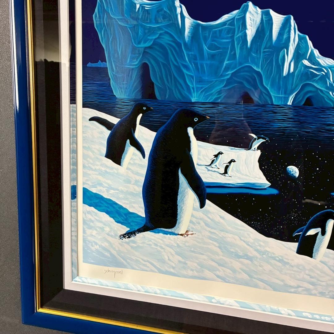 美品 シム・シメール「魔法」シルクスクリーン 大作 直筆サイン入 作品保証書有